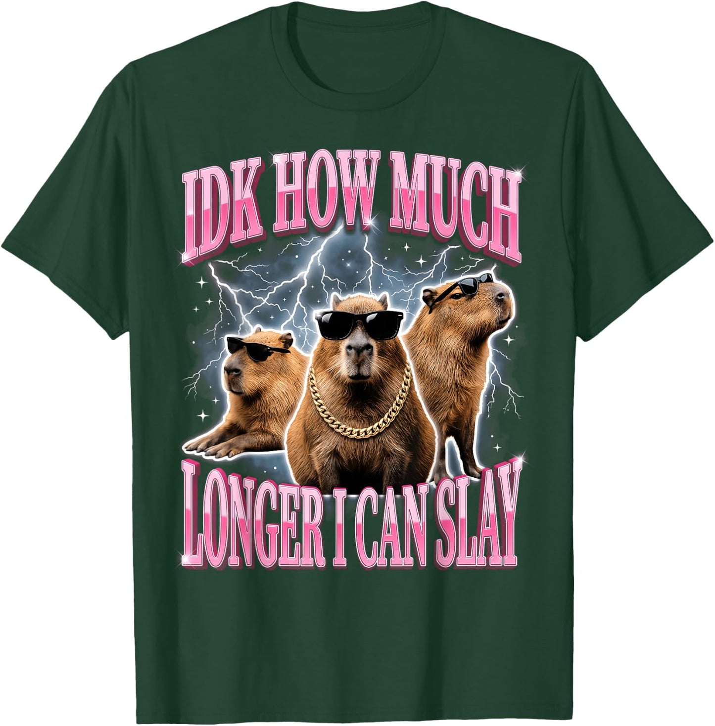 IDK How Much Longer I Can Slay T-Shirt - T-Shirt | Forest