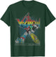 Voltron Retro Defender Rainbow Graphic T-Shirt - T-Shirt | Forest
