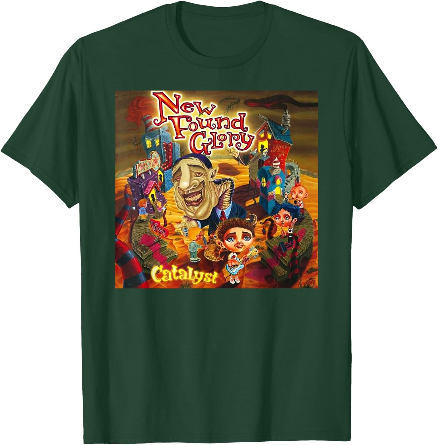 Men women Catalyst T-Shirt - T-Shirt | Forest
