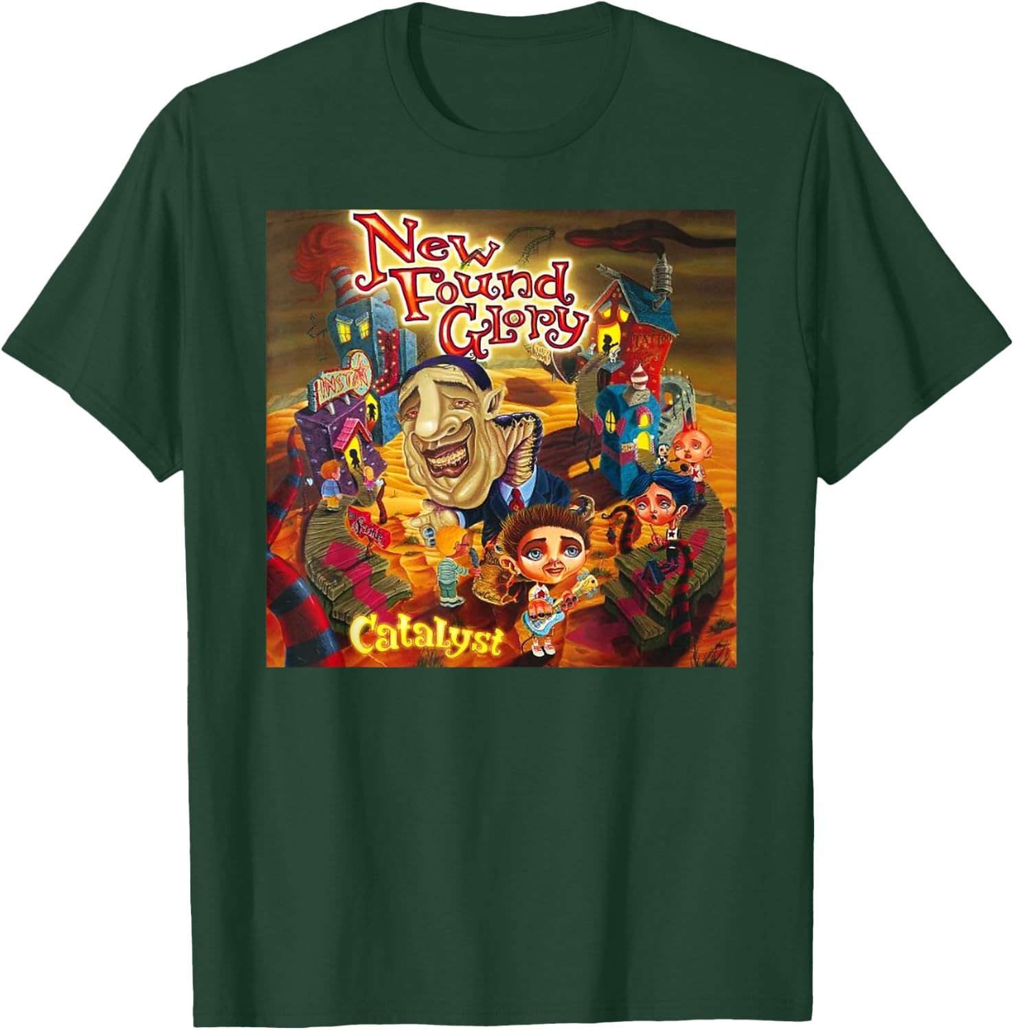 Men women Catalyst T-Shirt - T-Shirt | Forest