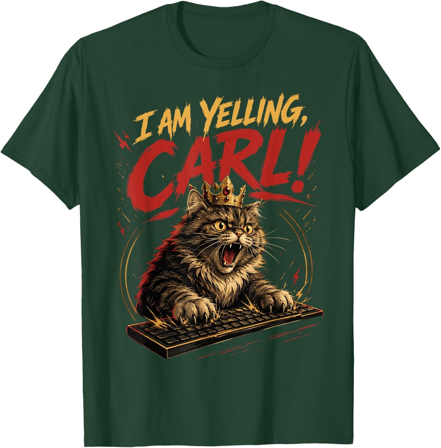 I Am Yelling Carl T-Shirt - T-Shirt | Forest