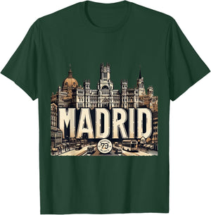 Madrid Espana - Madrid Spain T-Shirt - T-Shirt | Forest