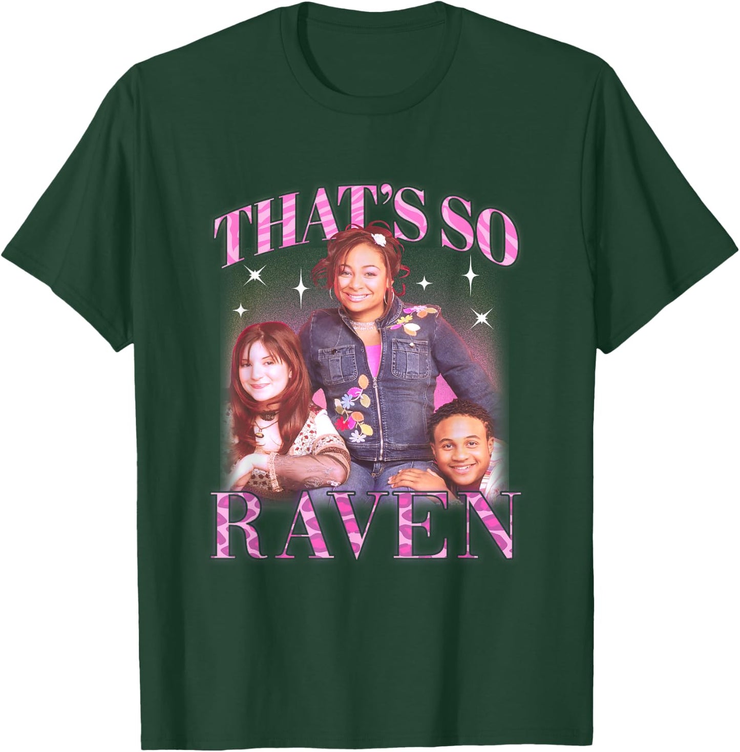 Disney That's So Raven Main Cast Vintage Group Shot T-Shirt - T-Shirt | Forest