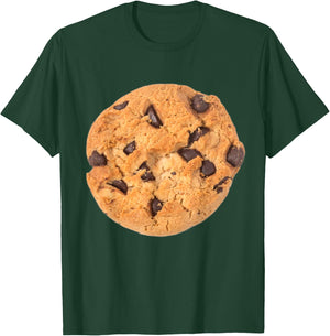 Chocolate Chip Cookie Last Minute Halloween Outfit T-Shirt - T-Shirt | Forest