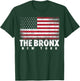 4th of July Gift The Bronx New York NY American Flag USA Kids Men T-Shirt - T-Shirt | Forest