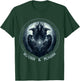 Odin Ravens Huginn & Muninn Vegvisir Vikings Myth T-Shirt - T-Shirt | Forest