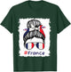 14 juillet drapeau français Fête nationale France tricolore Manche Longue T-Shirt - T-Shirt | Forest