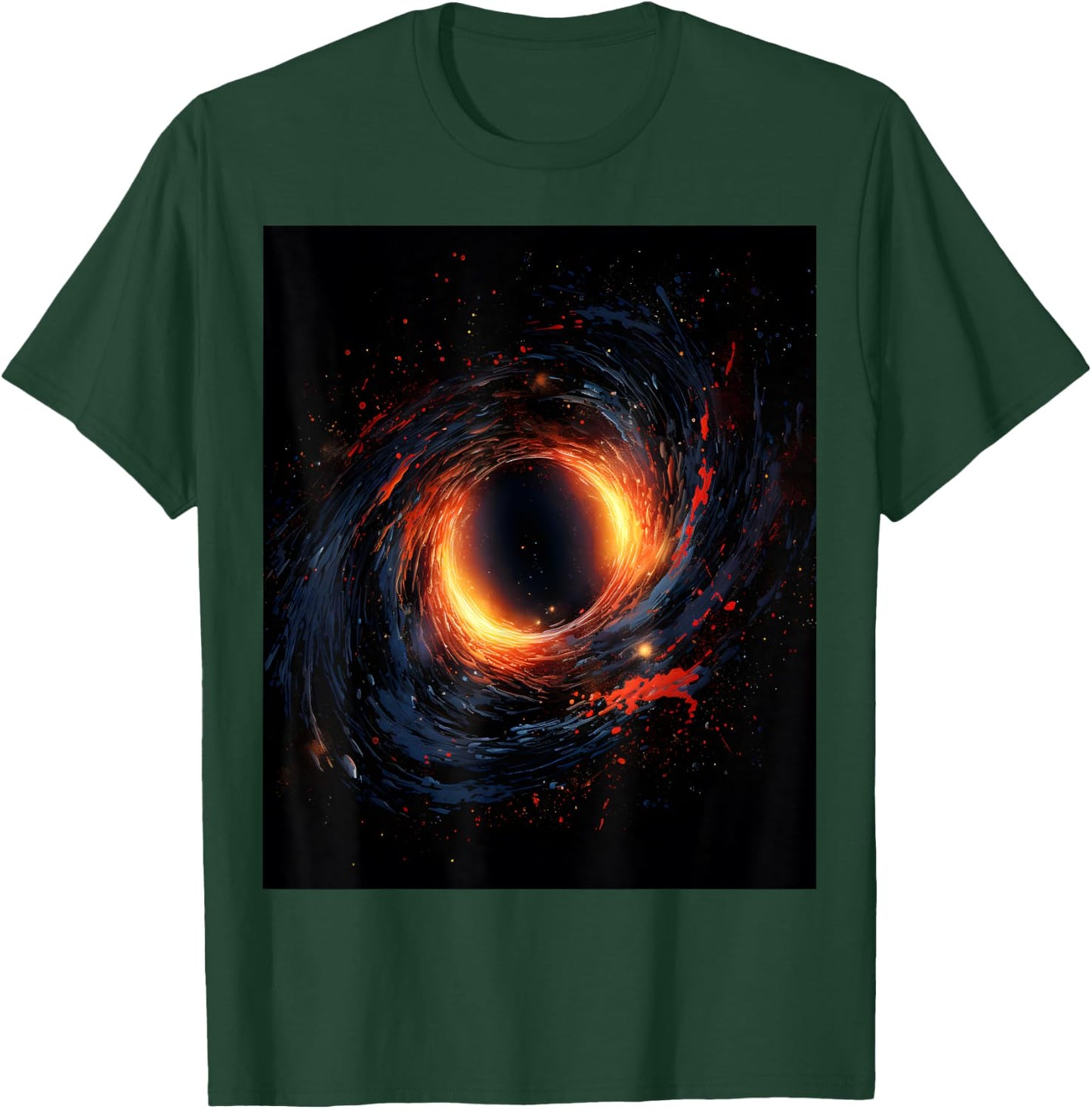 Blackhole in Deep Space T-Shirt - T-Shirt | Forest