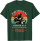 Birthday 60 Years Old Biker Born In 1965 Vintage Motorcycle Biker , Black, S T-Shirt - T-Shirt | Forest