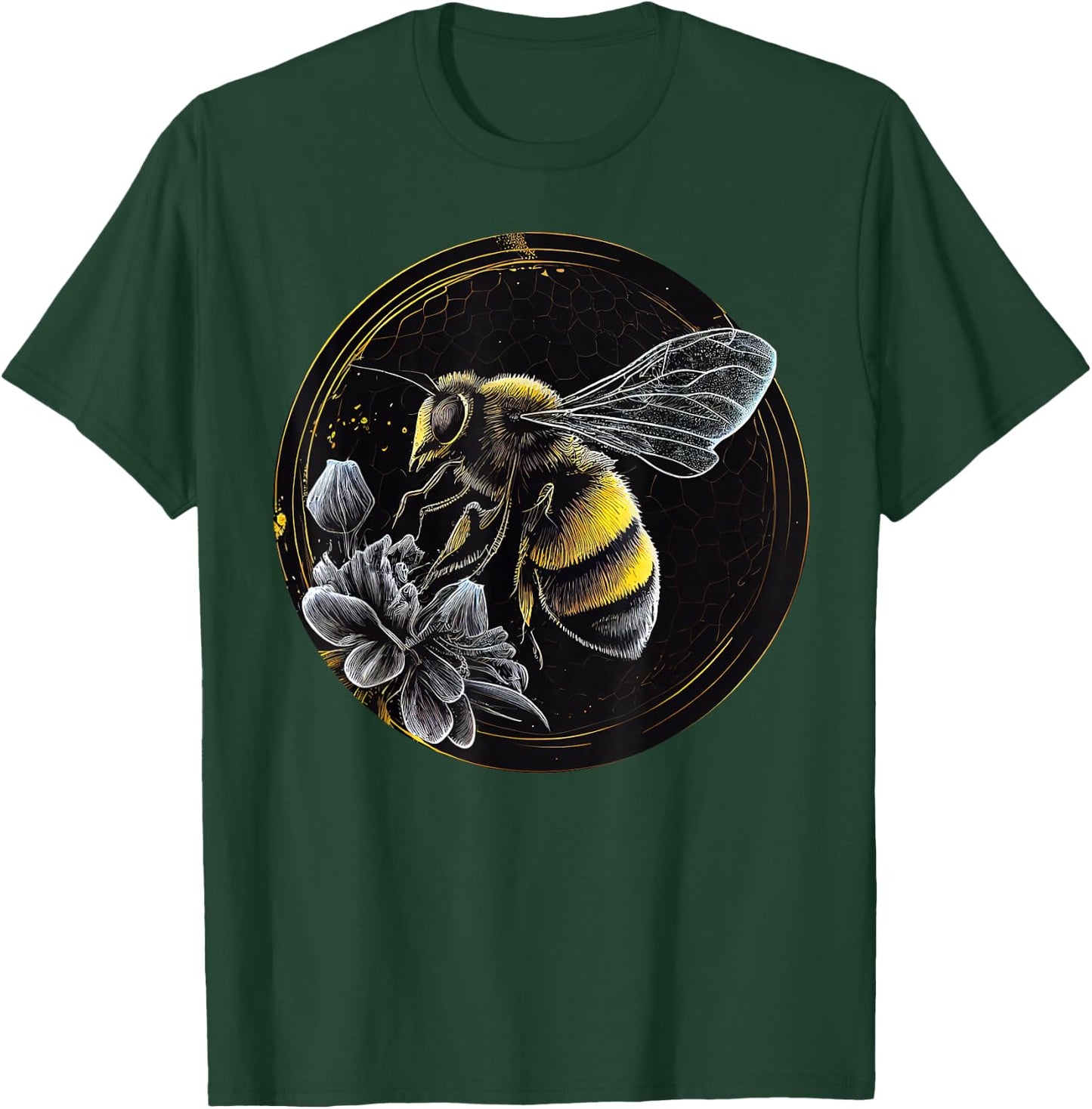 Bee Animal Lover Wildlife Bees T-Shirt - T-Shirt | Forest