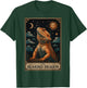 The Bearded Dragon Lizard Tarot Card Witchy Moon T-Shirt - T-Shirt | Forest