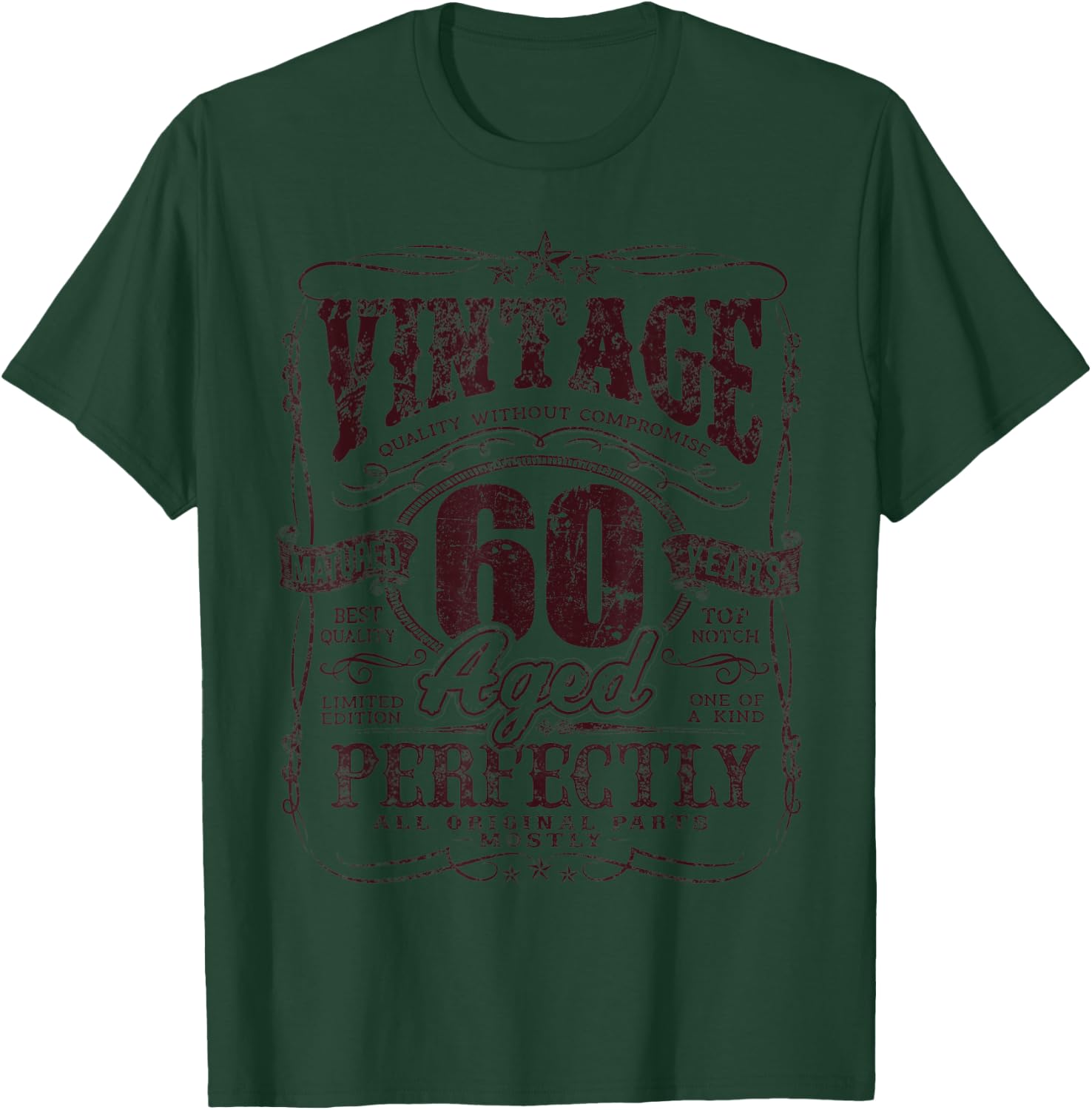 60 Years Old Vintage 1962 Limited Edition 60th Birthday T-Shirt - T-Shirt | Forest