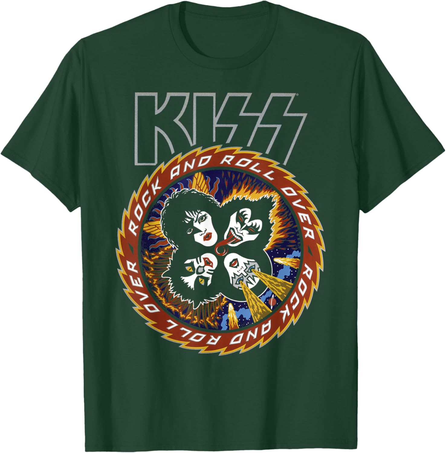 KISS - Roll Over T-Shirt - T-Shirt | Forest