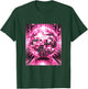 Disco Ball Pink Mirror Ball , black T-Shirt - T-Shirt | Forest