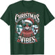 Cat Christmas Clothes Funny Christmas , Black, S T-Shirt - T-Shirt | Forest