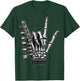 Skeleton Hand Rock On Design for Music Lovers T-Shirt - T-Shirt | Forest