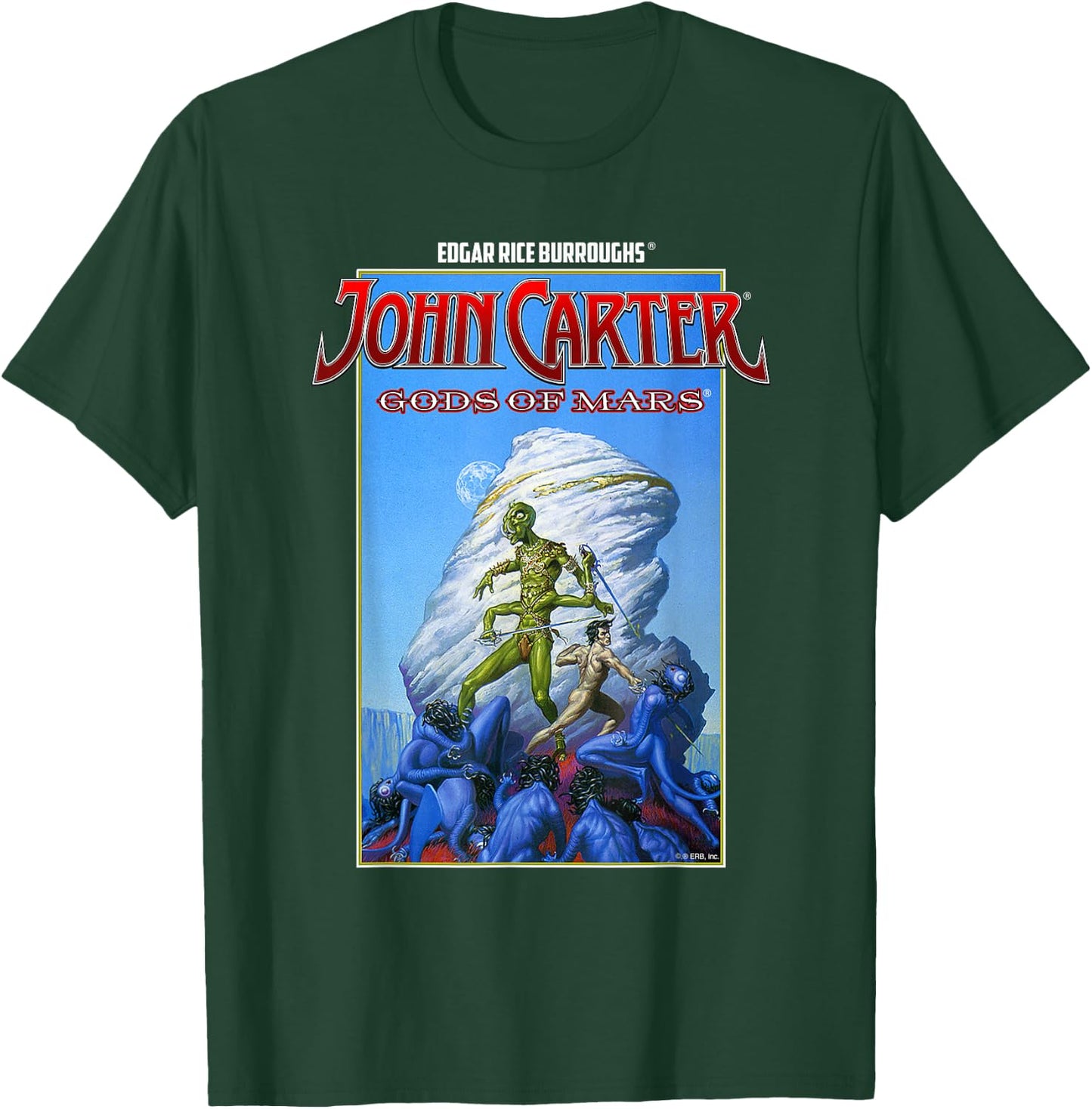 John Carter Gods of Mars T-Shirt - T-Shirt | Forest