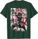 Vintage Samurai Mask Asia Japan Graffiti Tokyo Samurai , black T-Shirt - T-Shirt | Forest