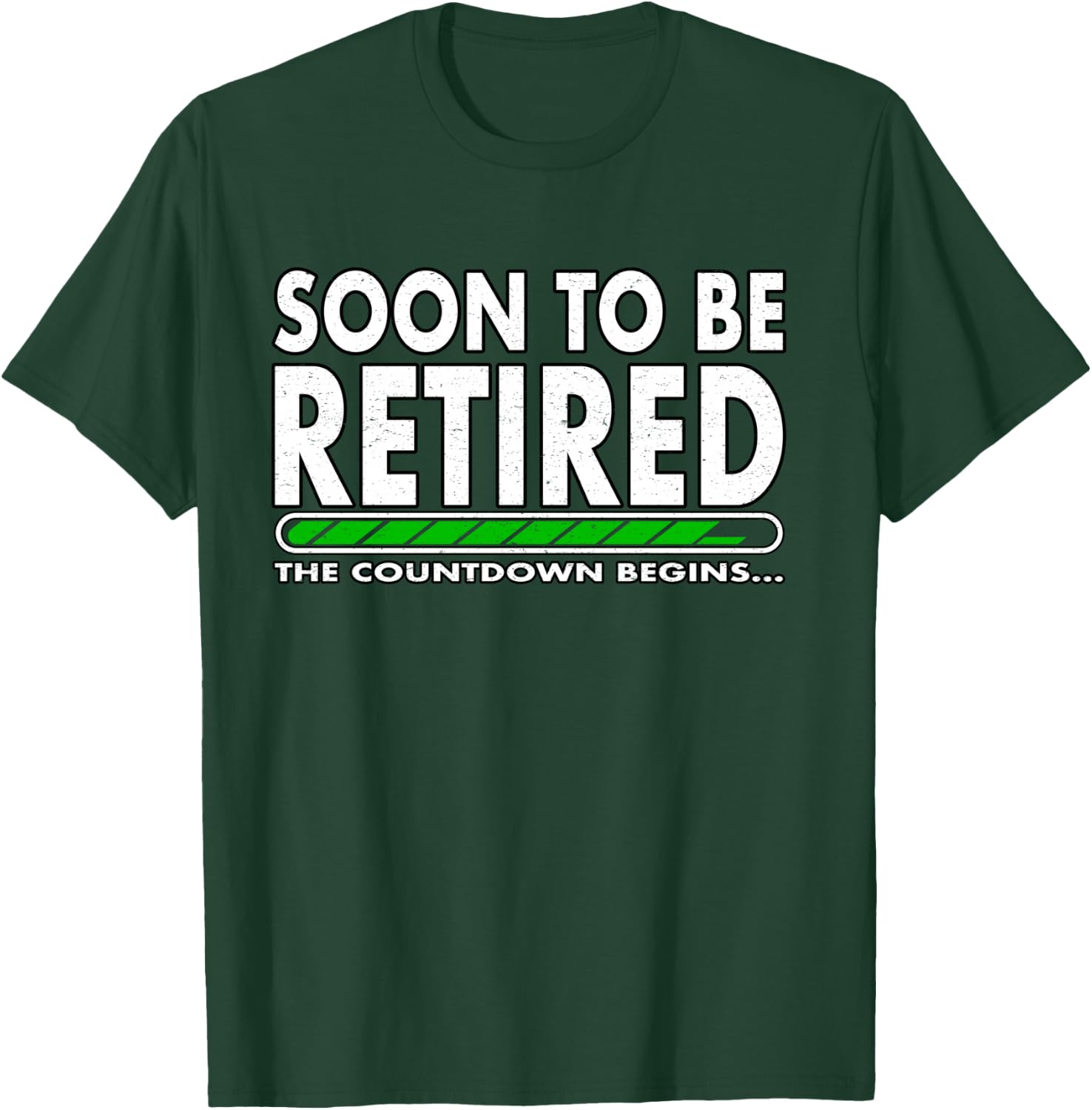 Funny Soon to Be Retired The Countdown Begins for Retirement T-Shirt - T-Shirt | Forest