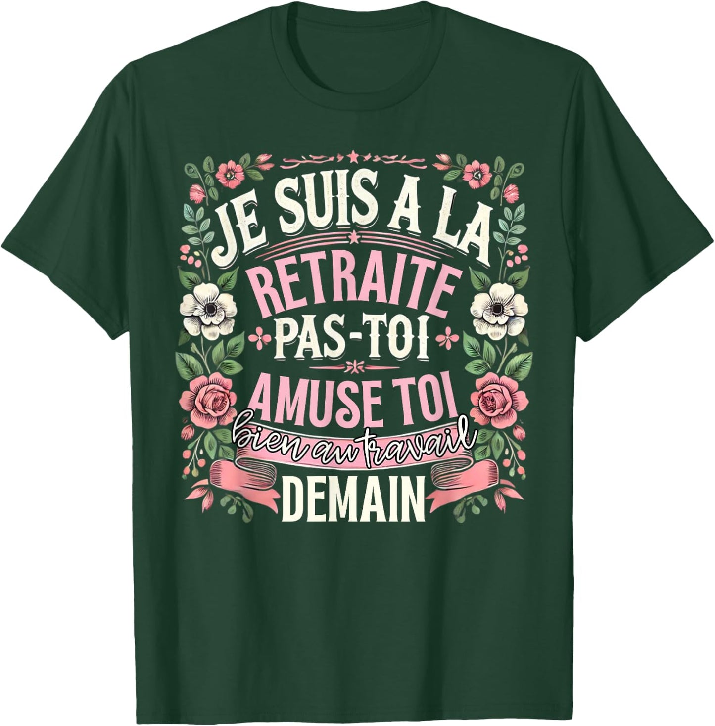 Retirement 2025 Women Retired 2025 , Black, S T-Shirt - T-Shirt | Forest