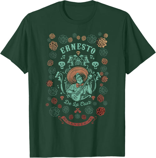 Disney Pixar Coco Ernesto Remember Me Floral Style