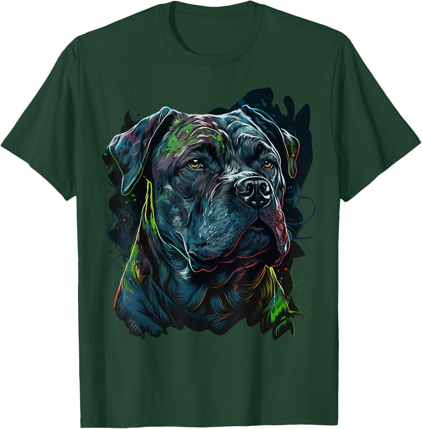 Cute Cane Corso Dog on Cane Corso Lover T-Shirt - T-Shirt | Forest