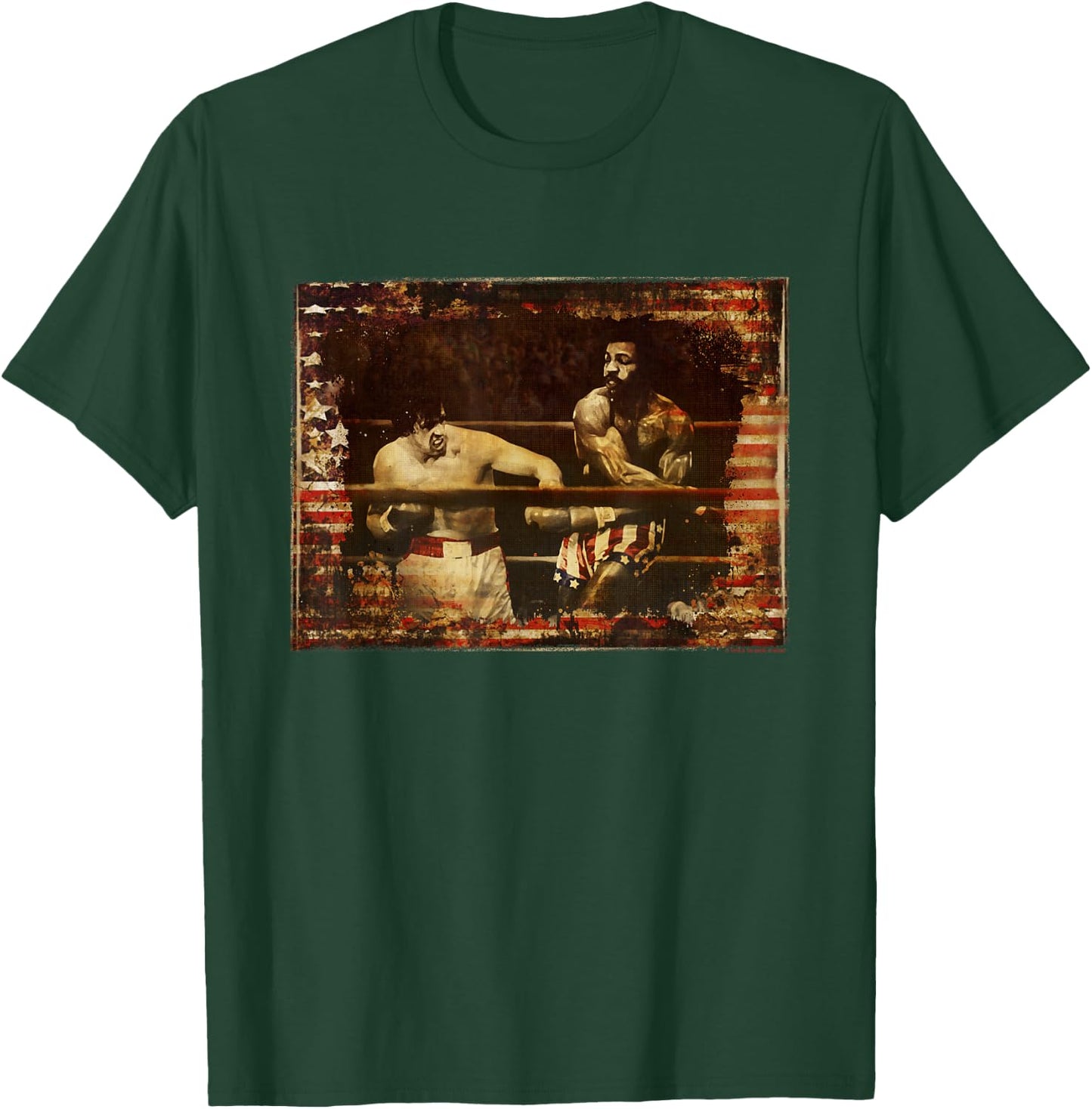Rocky Apollo Creed Upper Hand T-Shirt - T-Shirt | Forest