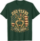 250th Anniversary USA 2026 American Flag German Shepherd T-Shirt - T-Shirt | Forest