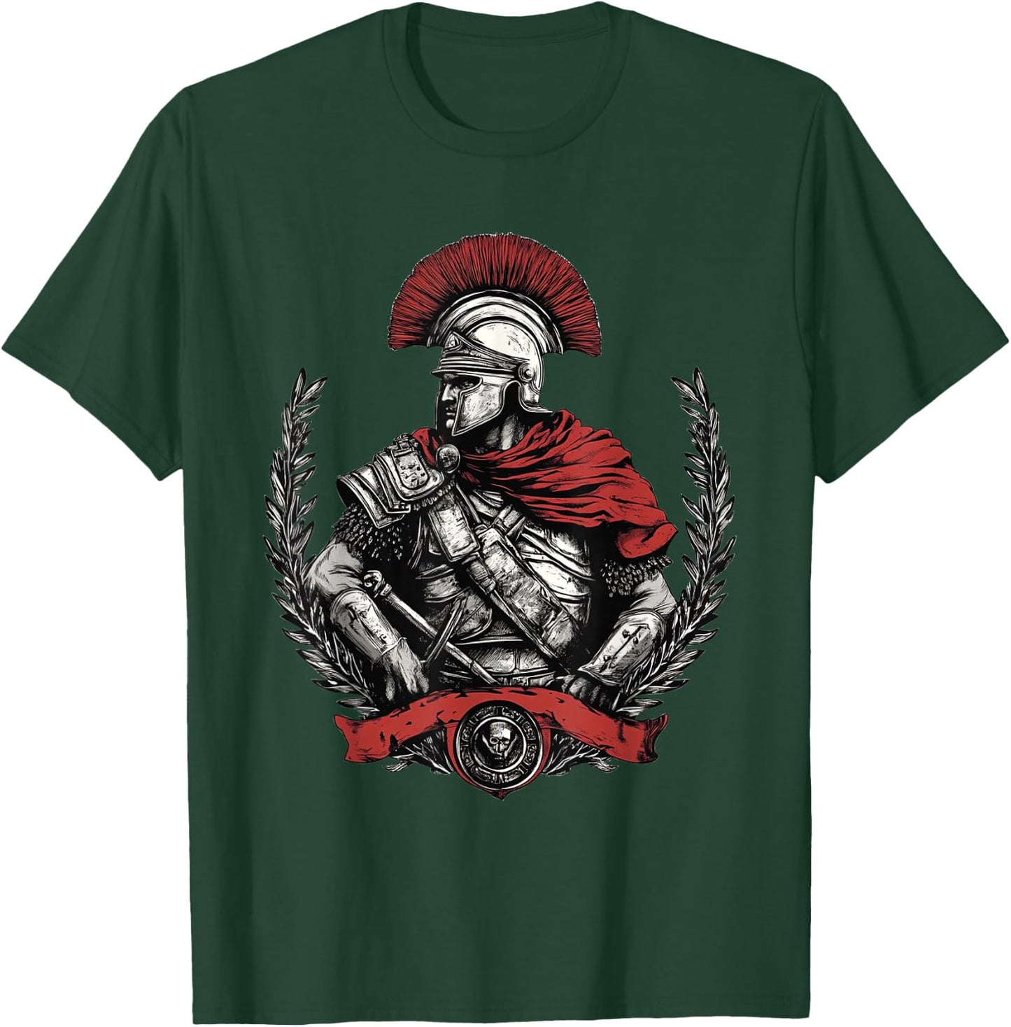 Adults Kids Roman History Military Black Small T-Shirt - T-Shirt | Forest