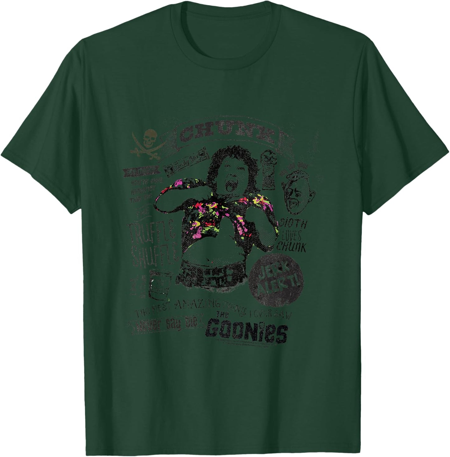 Kids The Goonies Chunk Truffle Shuffle Movie Quotes Kids T-Shirt - T-Shirt | Forest