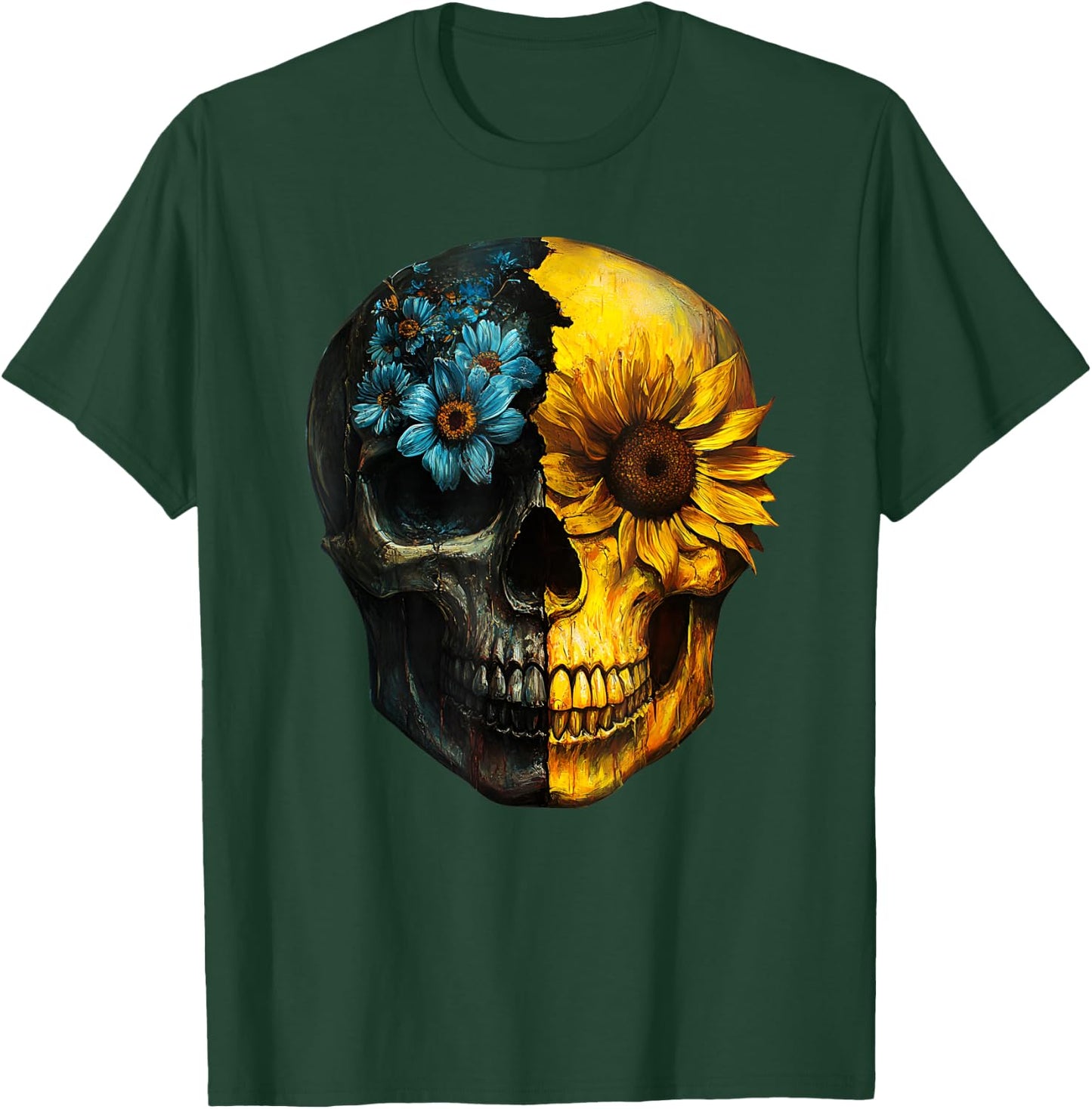 1,2,3 Rock Music Style ist für Sie da T-Shirt - T-Shirt | Forest