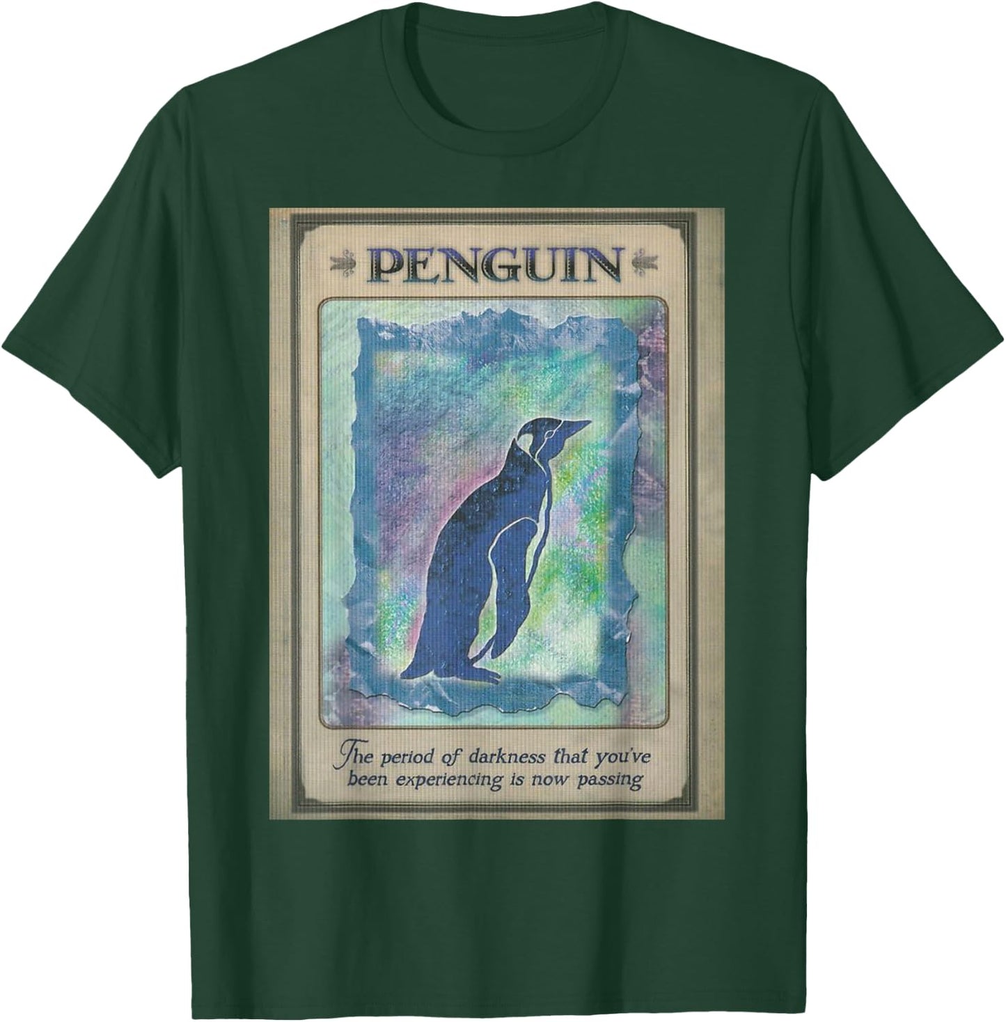 Penguin Tarot Card T-Shirt - T-Shirt | Forest