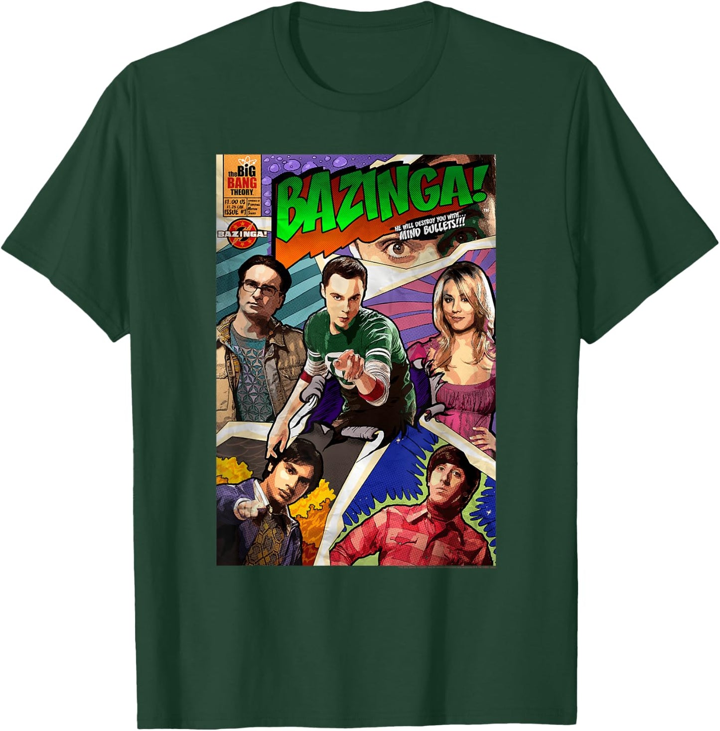 The Big Bang Theory Bazinga T-Shirt - T-Shirt | Forest