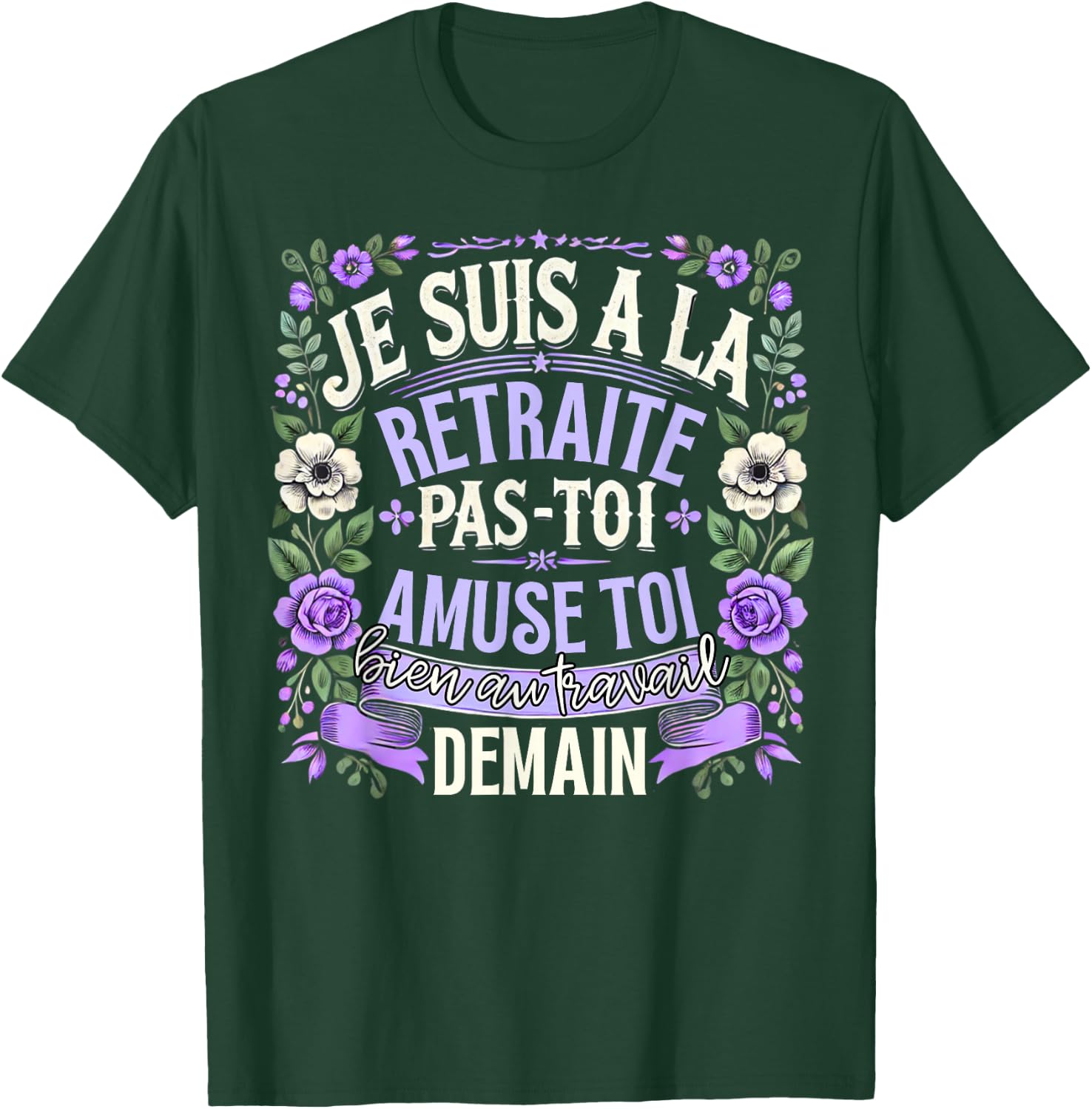 Retirement 2025 Women Retired 2025 , Black, S T-Shirt - T-Shirt | Forest