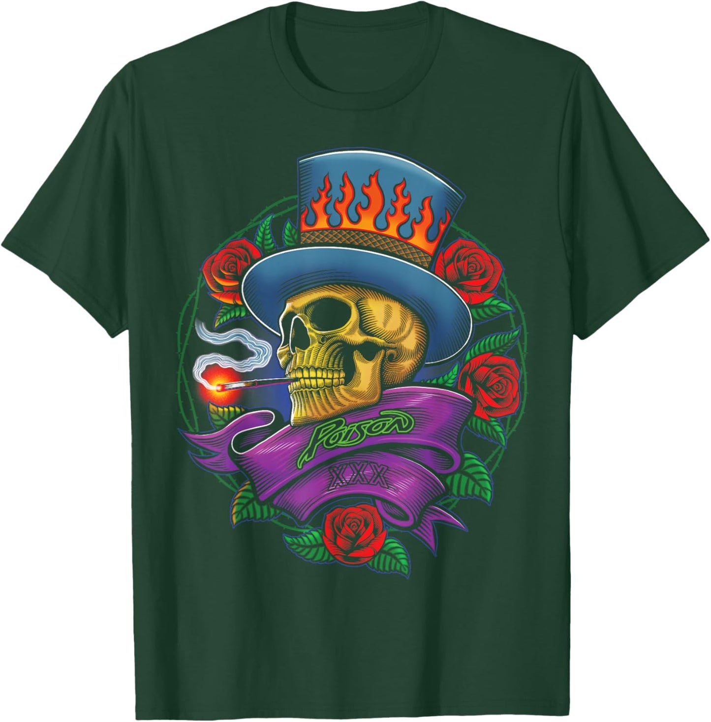 Poison - Lit T-Shirt - T-Shirt | Forest