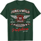18 Jahre Jung & Wild zum Perfektion matured 18th Birthday , black T-Shirt - T-Shirt | Forest