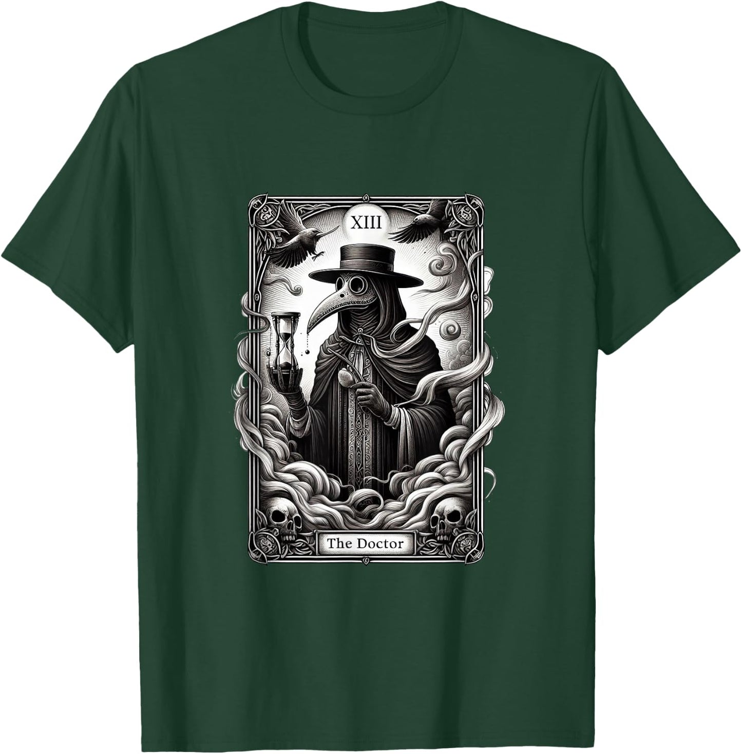 Steampunk Plague Doctor Gothic Style Plague Doctor T-Shirt - T-Shirt | Forest
