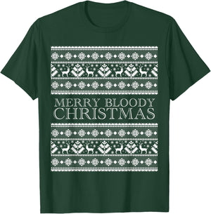 Merry bloody Christmas T-Shirt - T-Shirt | Forest