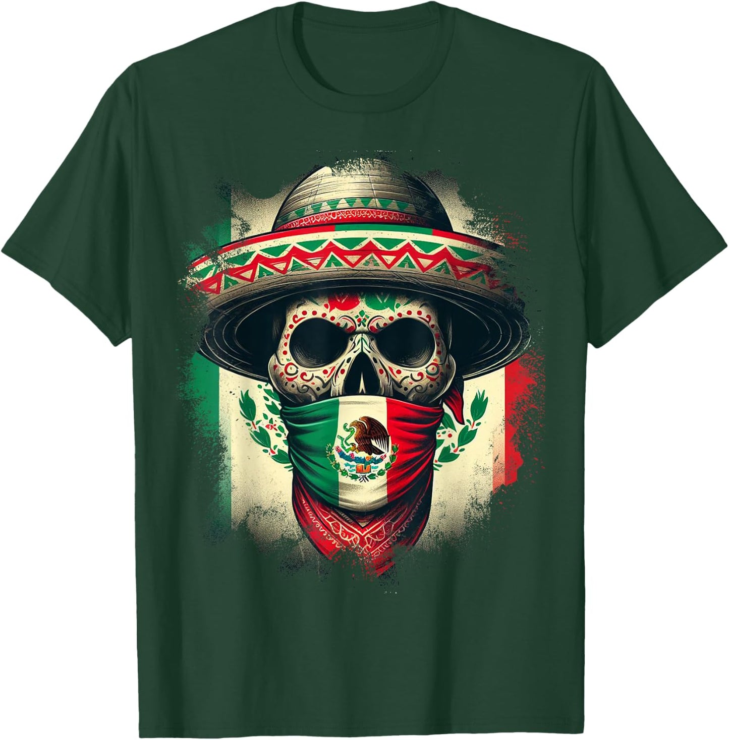 Mexico Cinco De Mayo Tijuana Pride Mexican T-Shirt - T-Shirt | Forest