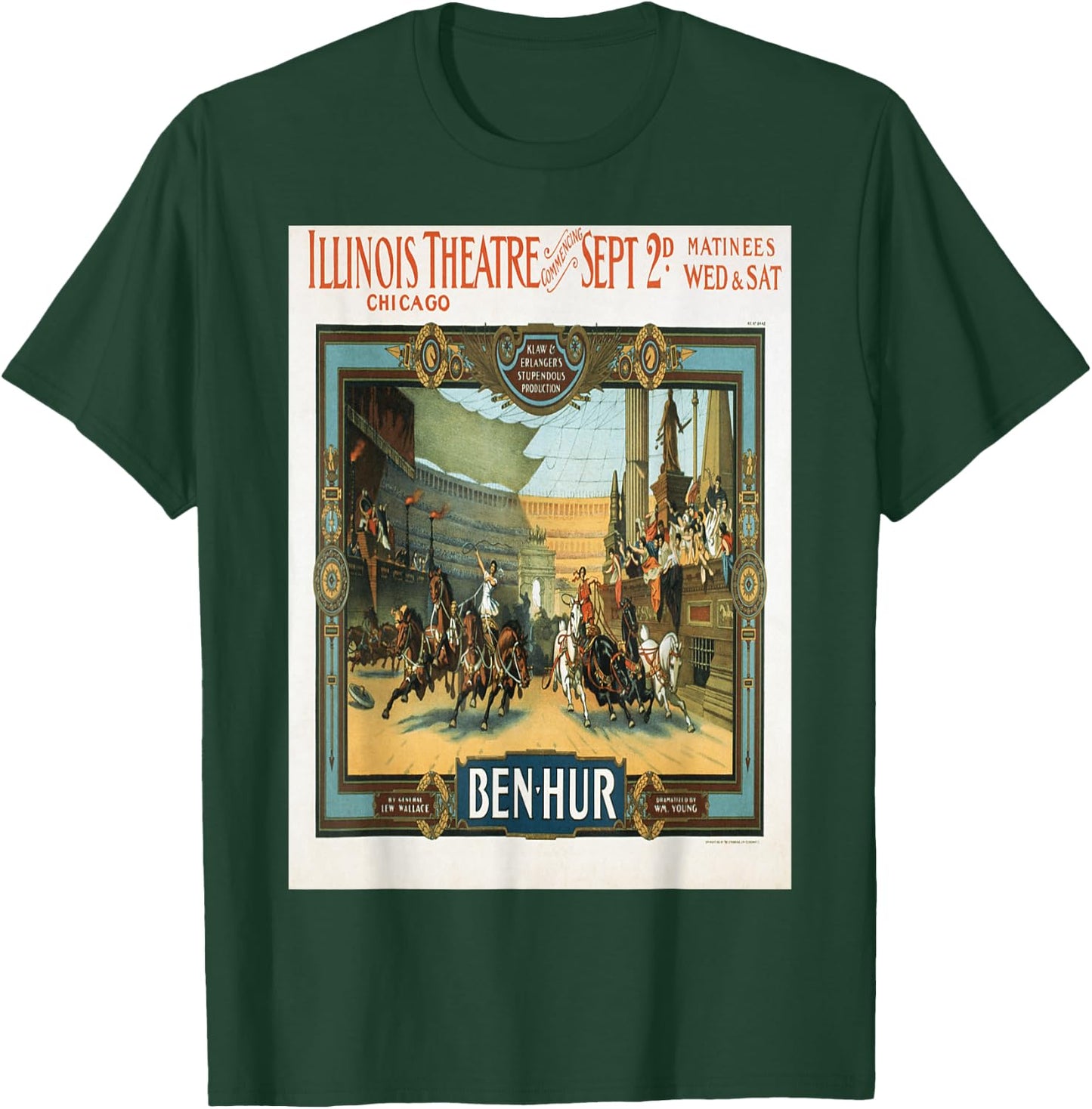 Vintage poster - Ben-Hur T-Shirt - T-Shirt | Forest