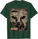 Funny Cow UFO Evidence Photo Vintage Alien T-Shirt - T-Shirt | Forest