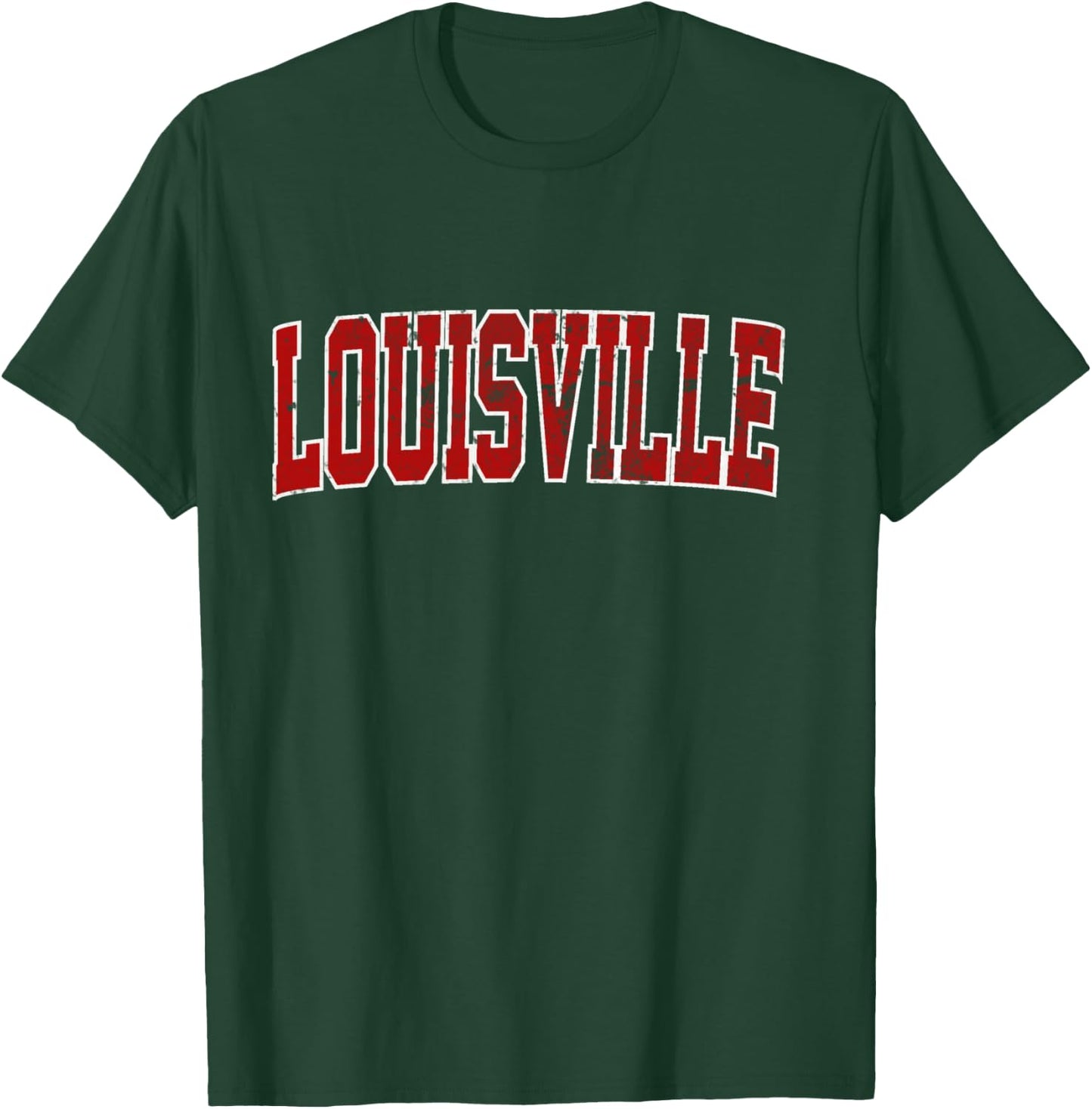 Vintage Louisville Louisville Women Retro Louisville KY T-Shirt - T-Shirt | Forest