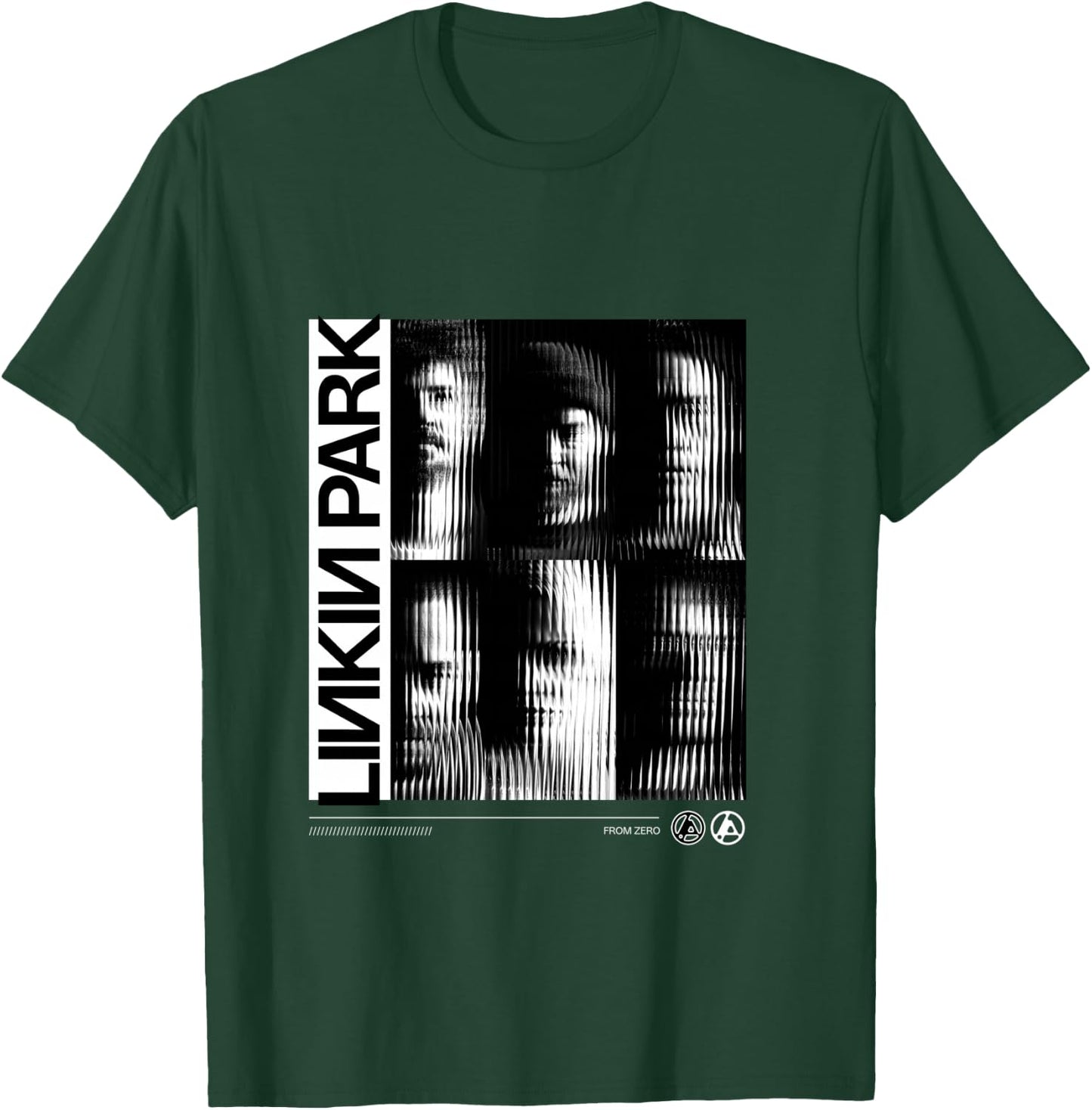 Linkin Park Band Photo Shirt, black T-Shirt - T-Shirt | Forest