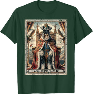 A Schnauzer Tarot Card Dog T-Shirt - T-Shirt | Forest