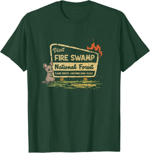 Fire Swamp National Forest T-Shirt - T-Shirt | Forest