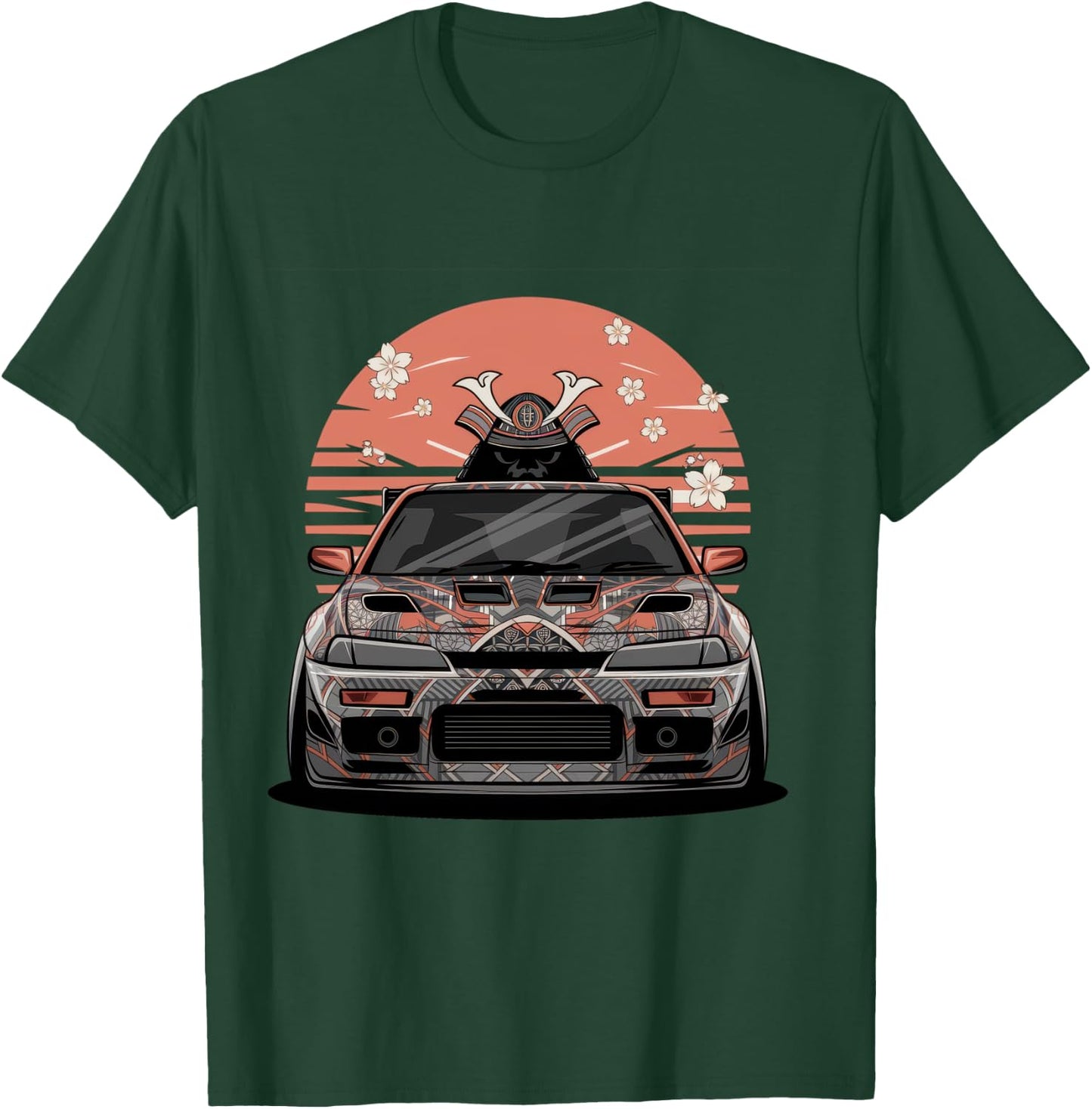 De Voiture Japonaise JDM Japan Street Racing Manche Longue T-Shirt - T-Shirt | Forest