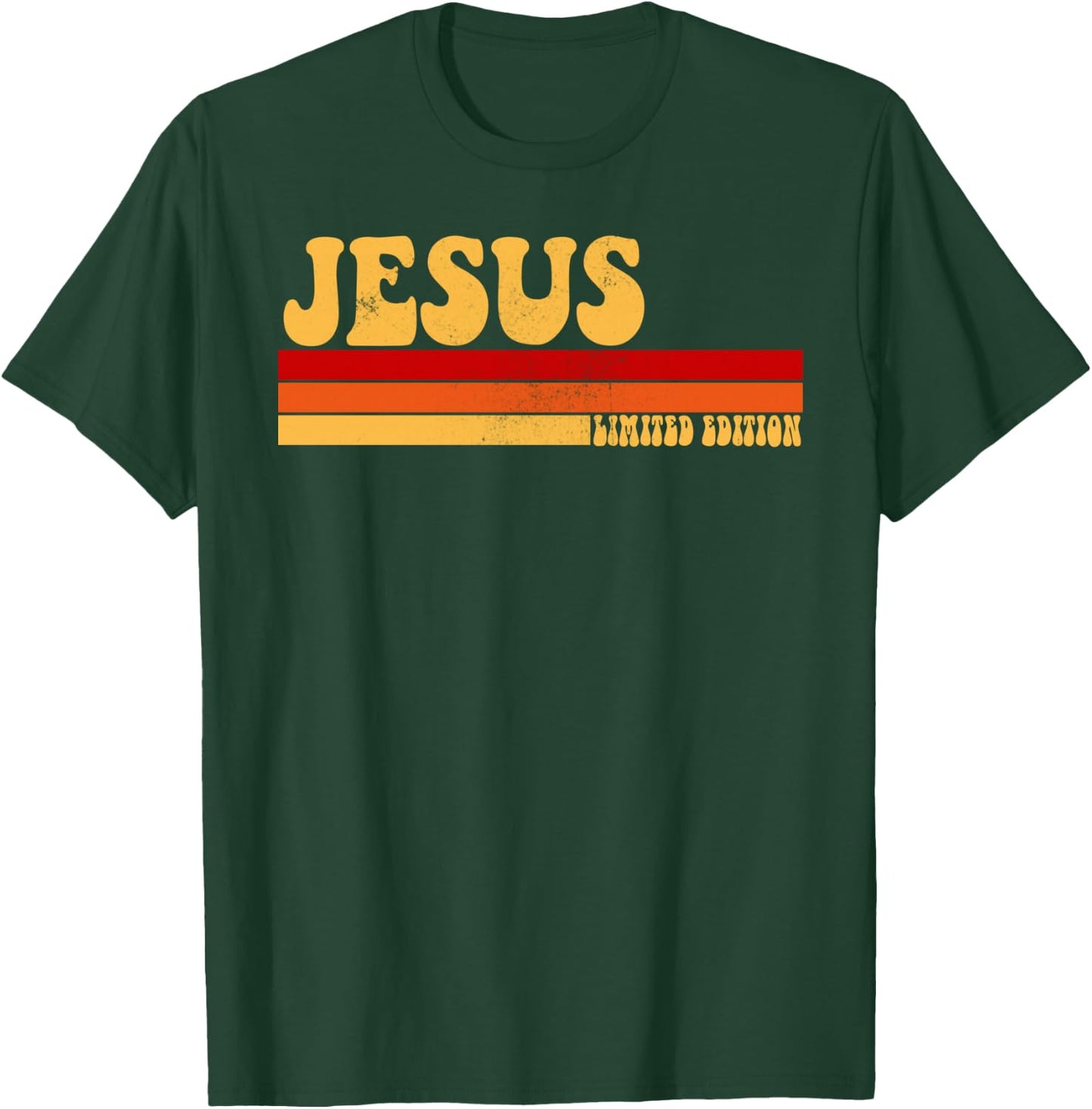 JESUS Name Personalized Idea Men Retro Vintage JESUS T-Shirt - T-Shirt | Forest