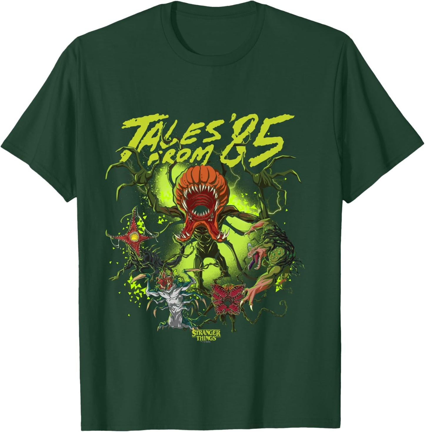 Stranger Things Tales from ‘85 Officially Licensed T-Shirt - T-Shirt | Forest