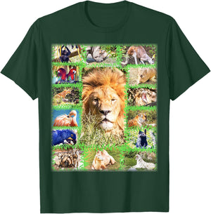 Zoo Portraits T-Shirt - T-Shirt | Forest