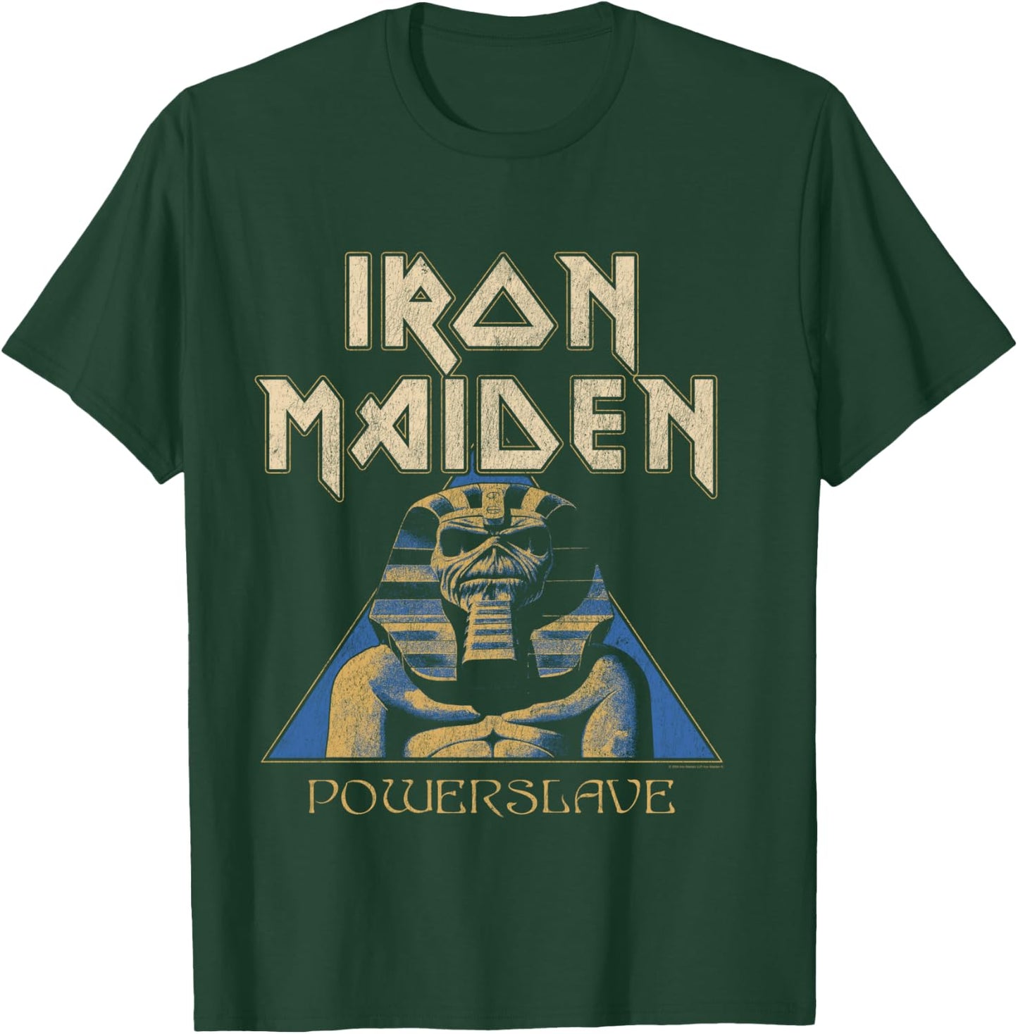 Iron Maiden - Pyramid Sphinx Navy , Blue, S T-Shirt - T-Shirt | Forest